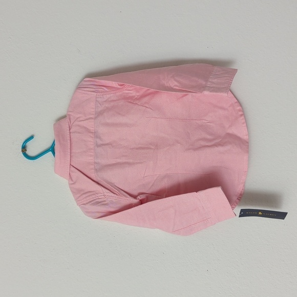 Ralph Lauren kid's Pink shirt. Size 2/2T. - Picture 2 of 7